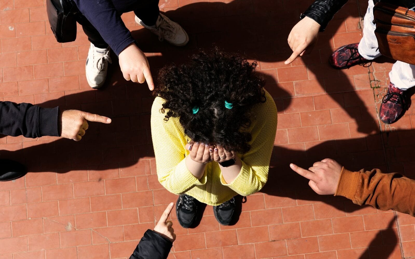 a person in a garment